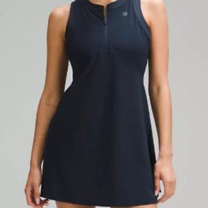 Lululemon Grid-Texture Sleeveless Tennis Dress True Navy (TRNV)